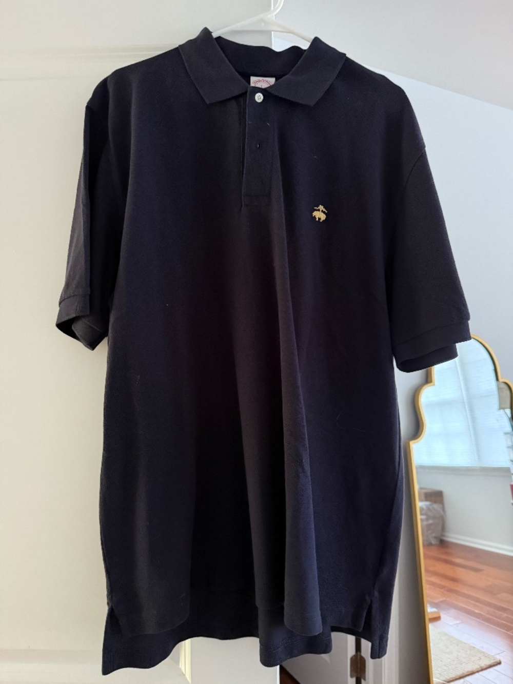Brooks Brothers Black Polo Shirt